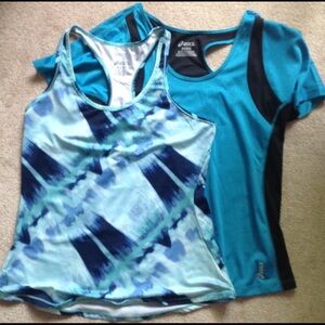 Asics workout tops